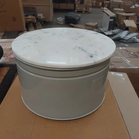 BROMPTON CAKE TIN - MARBLE TOP