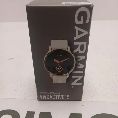 GARMIN VIVOACTIVE 5 HEALTH & FITNESS GPS SMARTWATCH – BOXED