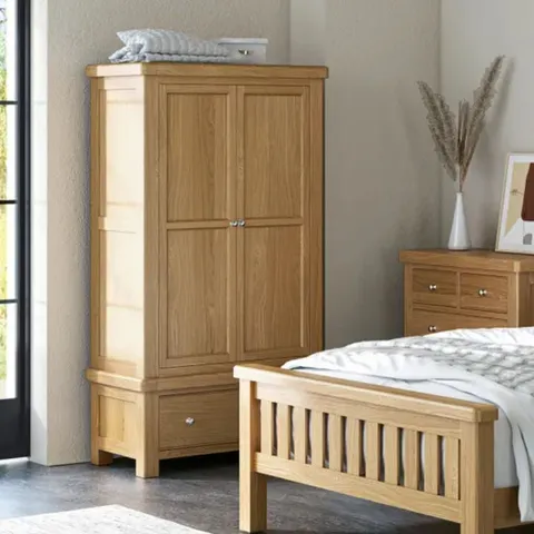 BOXED NORMANDY DOUBLE WARDROBE (2 BOXES)
