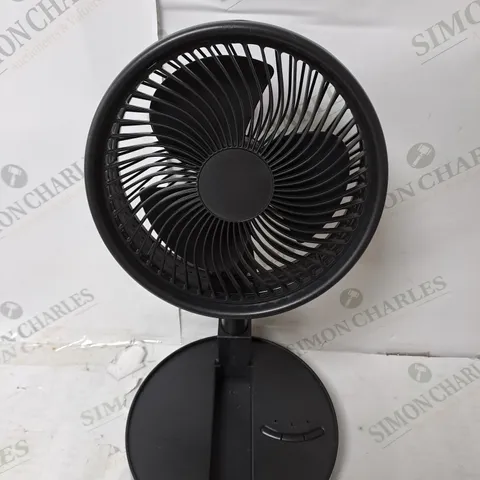 MY FOLDAWAY RECHARGEABLE FAN IN BLACK