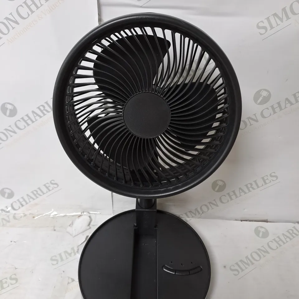 MY FOLDAWAY RECHARGEABLE FAN IN BLACK 