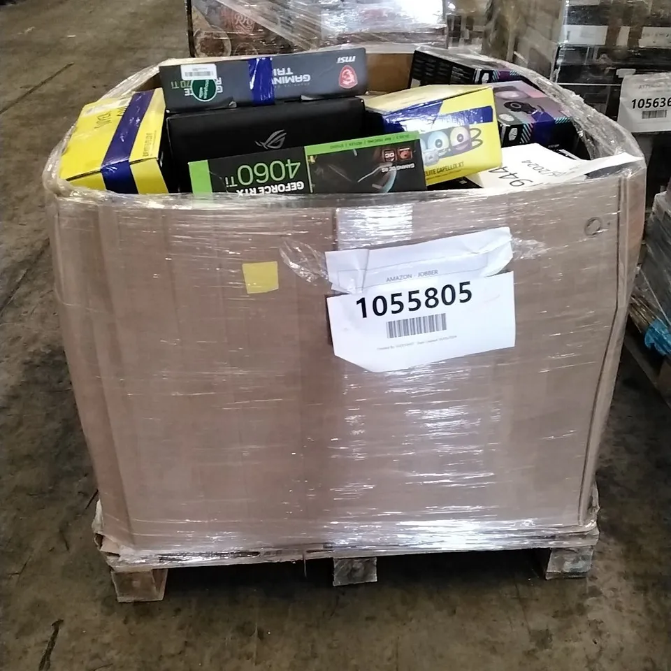 PALLET OF APPROXIMATELY 153 UNPROCESSED RAW RETURN HIGH VALUE ELECTRICAL GOODS TO INCLUDE;