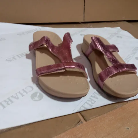 VIONIC ELLIE SANDAL PINK SIZE 4