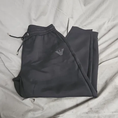EMPORIO ARMANI JOGGERS IN BLACK SIZE 2XL