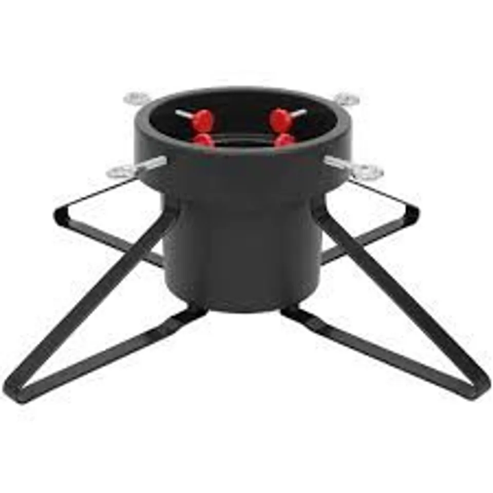 BOXED NEO BLACK CHRISTMAS TREE STAND (1 BOX)