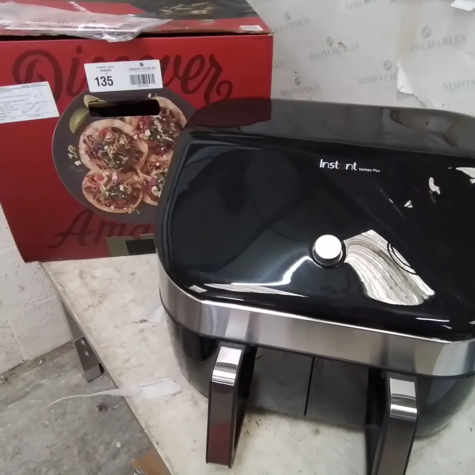 BOXED INSTANT VORTEX 8 IN 1 DUAL AIR FRYER 7.6L