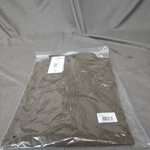 START FITNESS ZIP TOP – MEN'S OLIVE MARL, MM5053, SIZE L