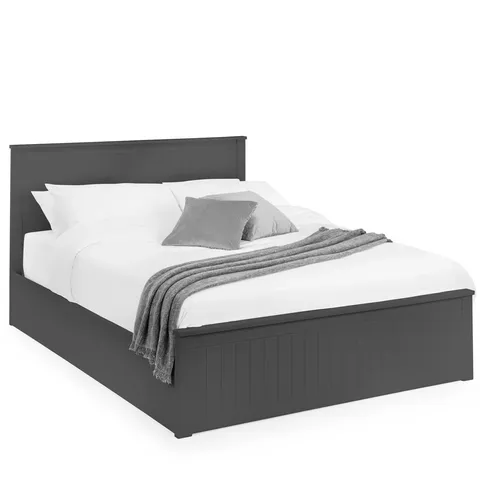 BOXED CORALIE OTTOMAN BED 150CM - ANTHRACITE (3 BOXES)