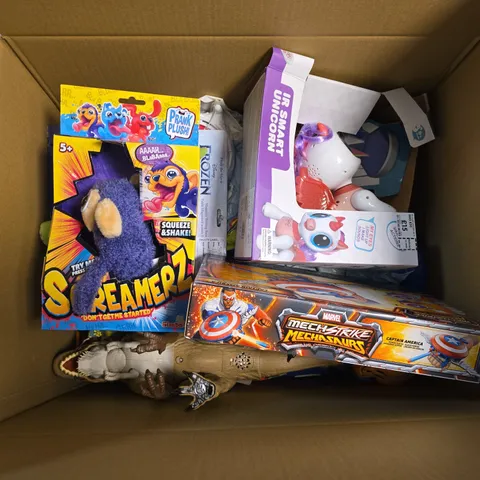 LARGE BOX OF ASSORTED CHILDREN'S TOYS