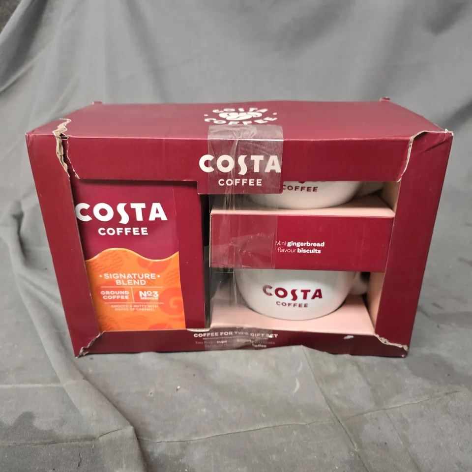 BOXED COSTA COFFEE FOR TWO GIFTSET