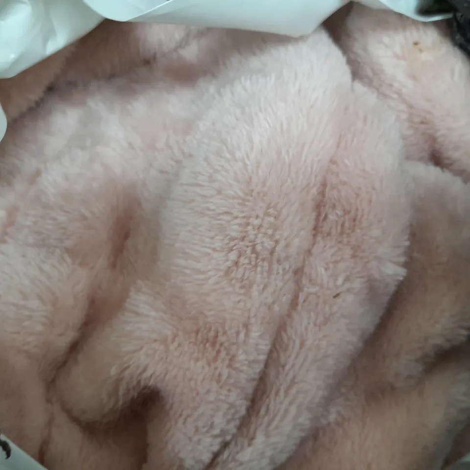 COZEE HOME VELVETSOFT HEATED THROW IN PINK