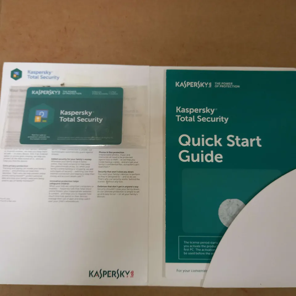 KASPERSKY TOTAL SECURITY CARD