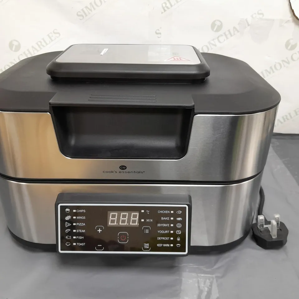BOXED COOK'S ESSENTIALS GRILL & AIRFRYER 5.5L