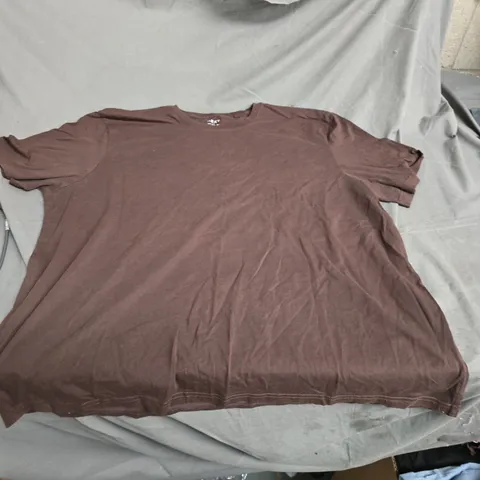 PLAIN BROWN T-SHIRT