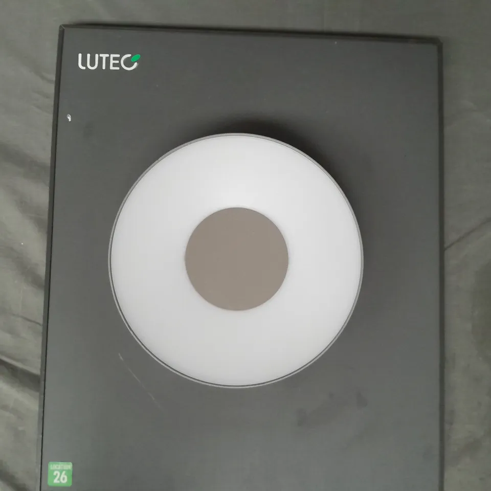 LUTEC STORE DISPLAY CIRCULAR WALL LIGHT - COLLECTION ONLY