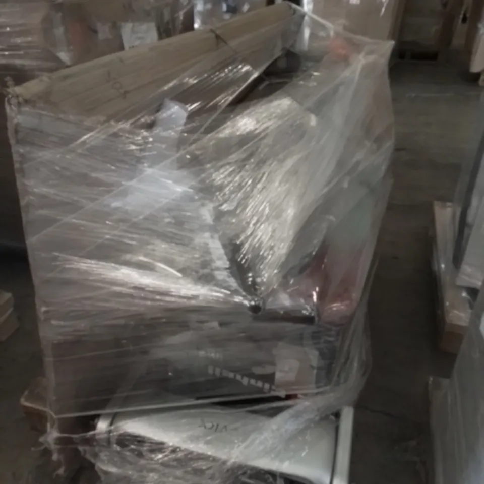 PALLET OF APPROXIMATELY 7 UNPROCESSED RAW RETURN HOUSEHOLD AND ELECTRICAL GOODS TO INCLUDE;