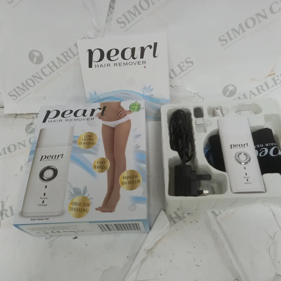 BOXED PEARL HAIR REMOVAL DEVICE  