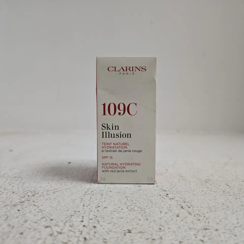 CLARINS SKIN ILLUSION FOUNDATION 109C – SPF 15