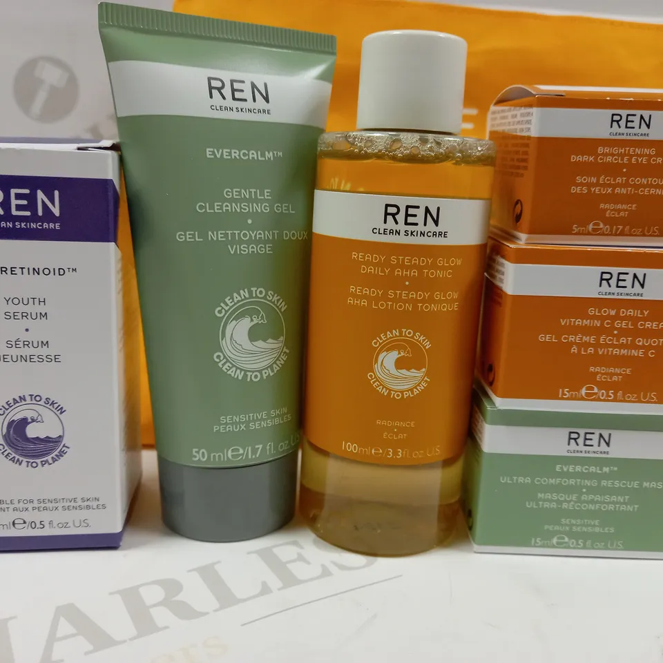 REN SKINCARE GIFT BAG INCLUDES 6 