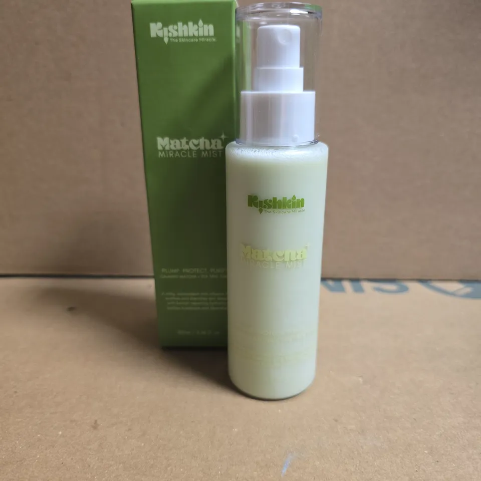 KISHKIN MATCHA MIRACLE MIST – FACIAL SKINCARE MIST 100ML