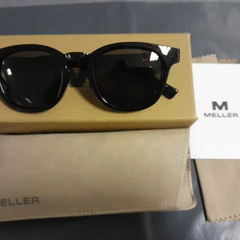 BOXED PAIR OF MELLER BLACK GLASSES