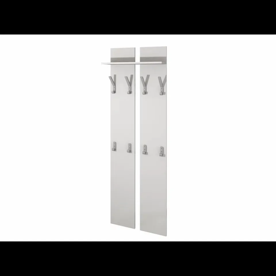 BOXED MANNO WALL MOUNTED COAT RACK (2 BOXES)