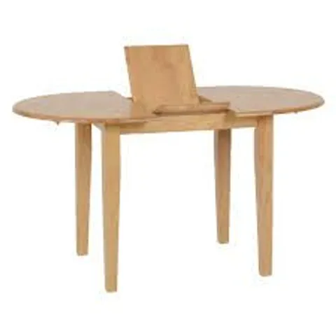 BOXED OLNEY FLIP TOP DINING TABLE - OAK (1 BOX)