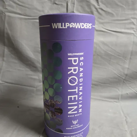 WILLPOWDERS SCANDINAVIAN PROTEIN BONE BROTH – MILK CHOCOLATE, 600G