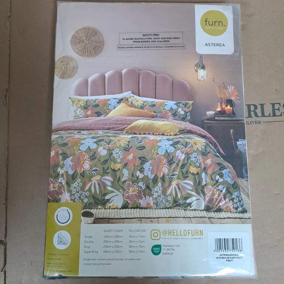 FURN ASTEREA DUVET COVER SET - DOUBLE