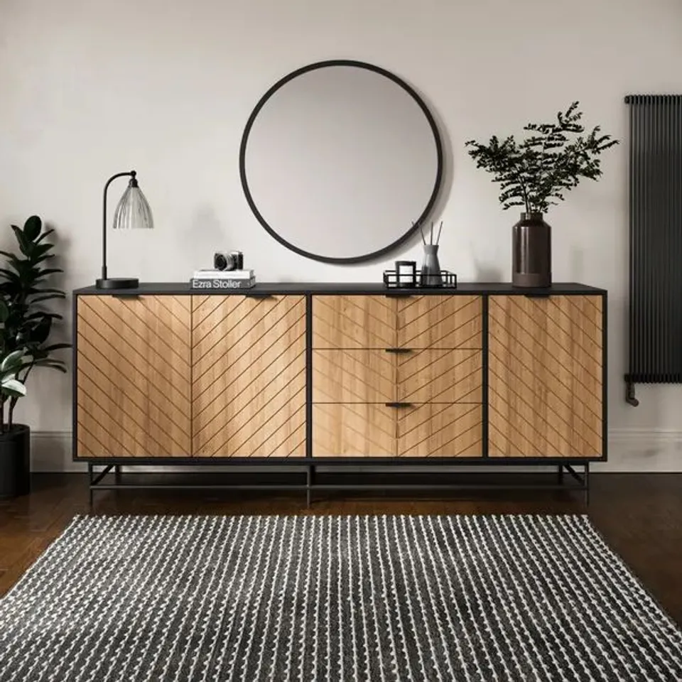 BOXED DIXON EXTRA WIDE SIDEBOARD ( 2 BOXES )