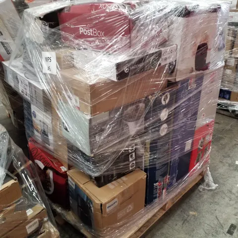 PALLET OF APPROXIMATELY 26 UNPROCESSED RAW RETURN HOUSEHOLD AND ELECTRICAL GOODS TO INCLUDE