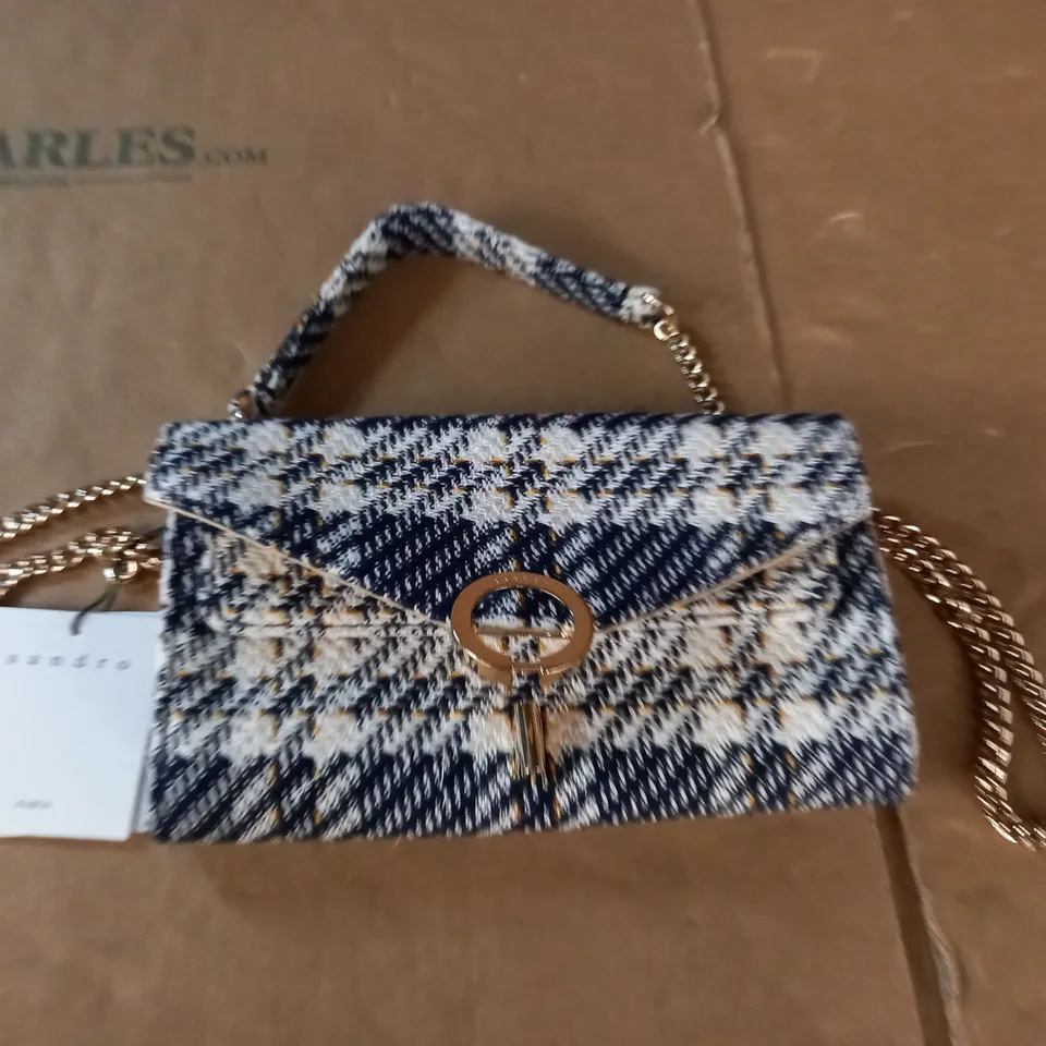 SANDRO TWEED MARINE BAG