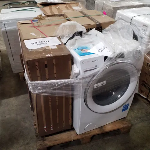 PALLET OF APPROXIMATELY 4 UNPROCESSED RAW RETURN WHITE GOODS TO INCLUDE