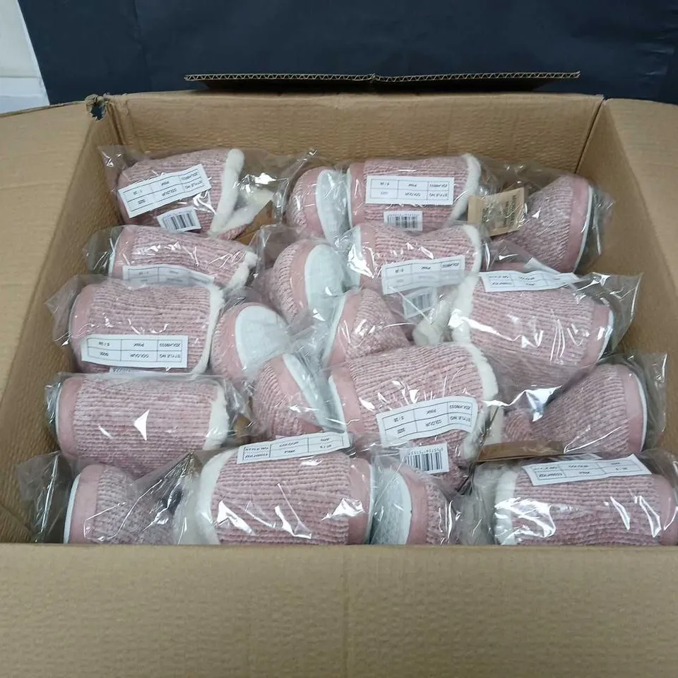 10 BAGGED DUNLOP PINK SLIPPERS - 5/38