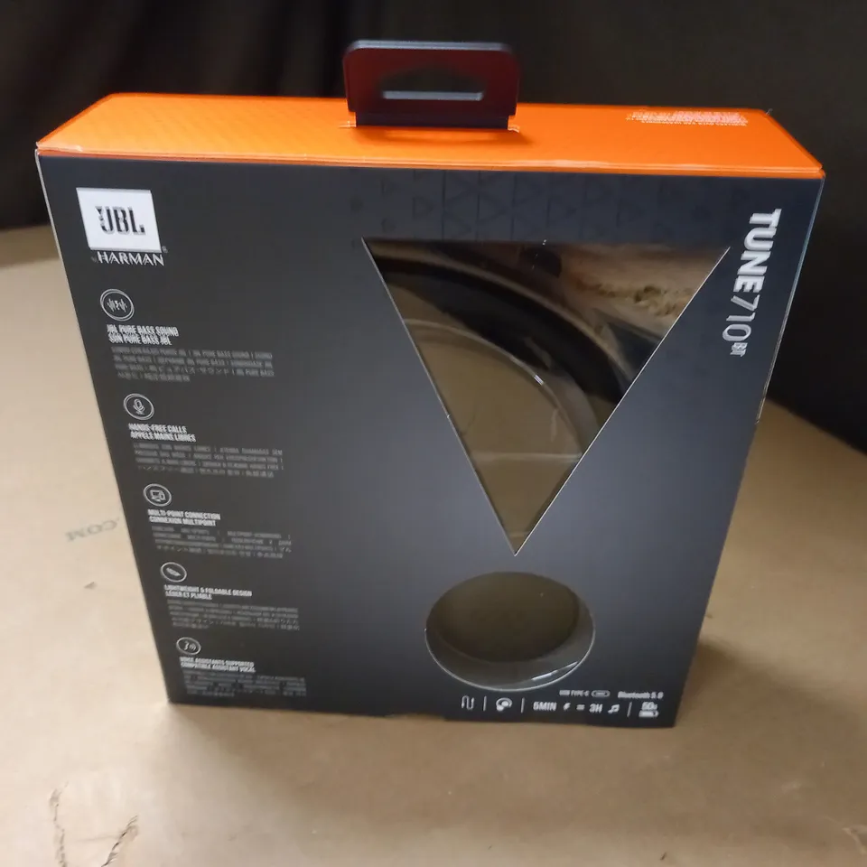 SEALED JBL TUNE 710 BT PURE BASS WIRELESS HEADPHONES
