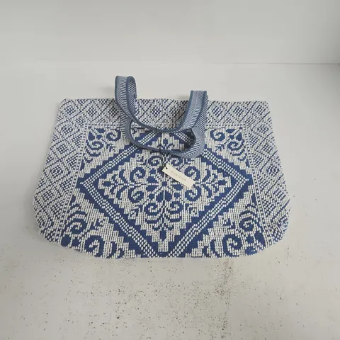 MONSOON TEXTURED FABRIC SHOPPING BAG