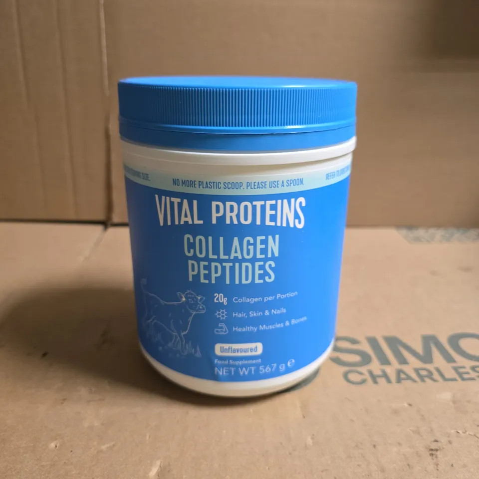 VITAL PROTEINS COLLAGEN PEPTIDES – UNFLAVOURED, 567 G NET WEIGHT