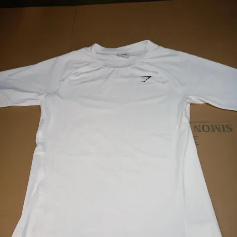 MENS GYMSHARK WORKOUT SHIRT SIZE M