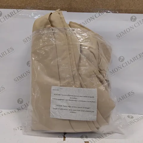 BAGGED ERSATZ BALDACHIN PAVILION BENJAMIN PARIS CANOPY ROOF - SAND COLOUR// 3 X 3M (1 ITEM)