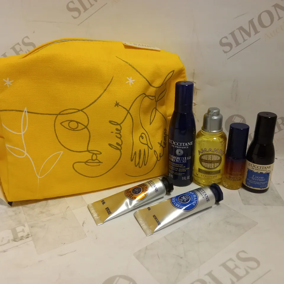 L'OCCITANE 6PC BODYCARE & SKINCARE SET