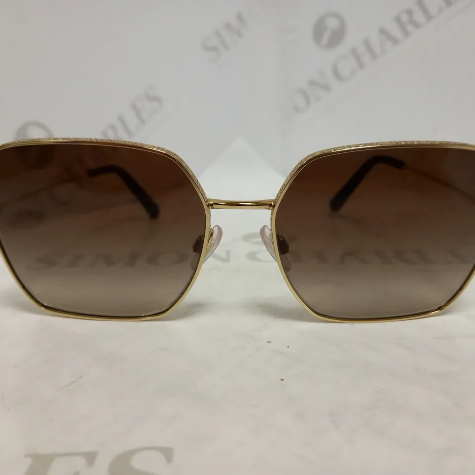 DOLCE & GABBANA GOLD SQUARE SUNGLASSES RRP £214