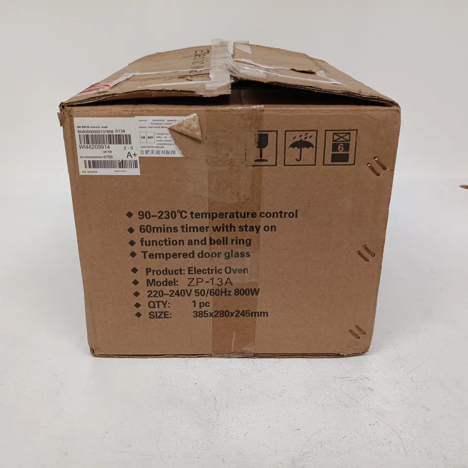 RODYRISR ELECTRIC OVEN BOXED ZP-13A