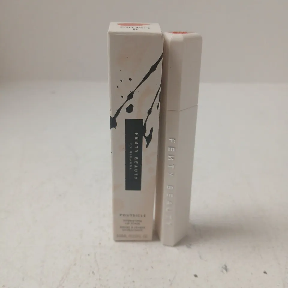BOXED FENTY BEAUTY BY RIHANNA POUTSICLE HYDRATING LIP STAIN - ZESTY BESTIE 02 (6.5ML)