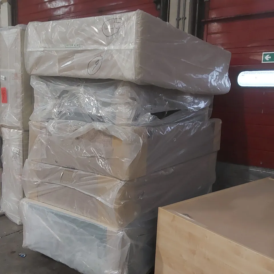 PALLET CONTAINING 5 ASSORTED DIVAN BASE PARTS 