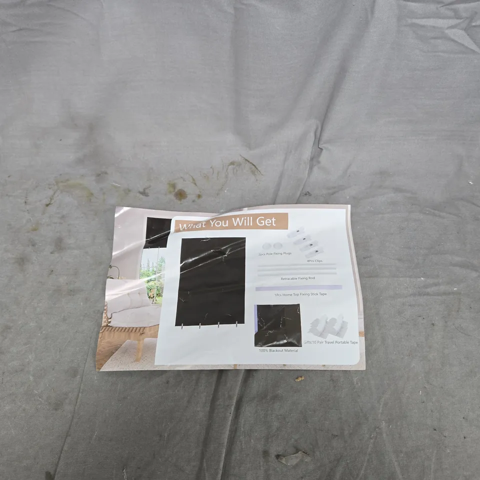 NO DRILL BLACKOUT BLINDS KIT – WINDOW BLIND SYSTEM 