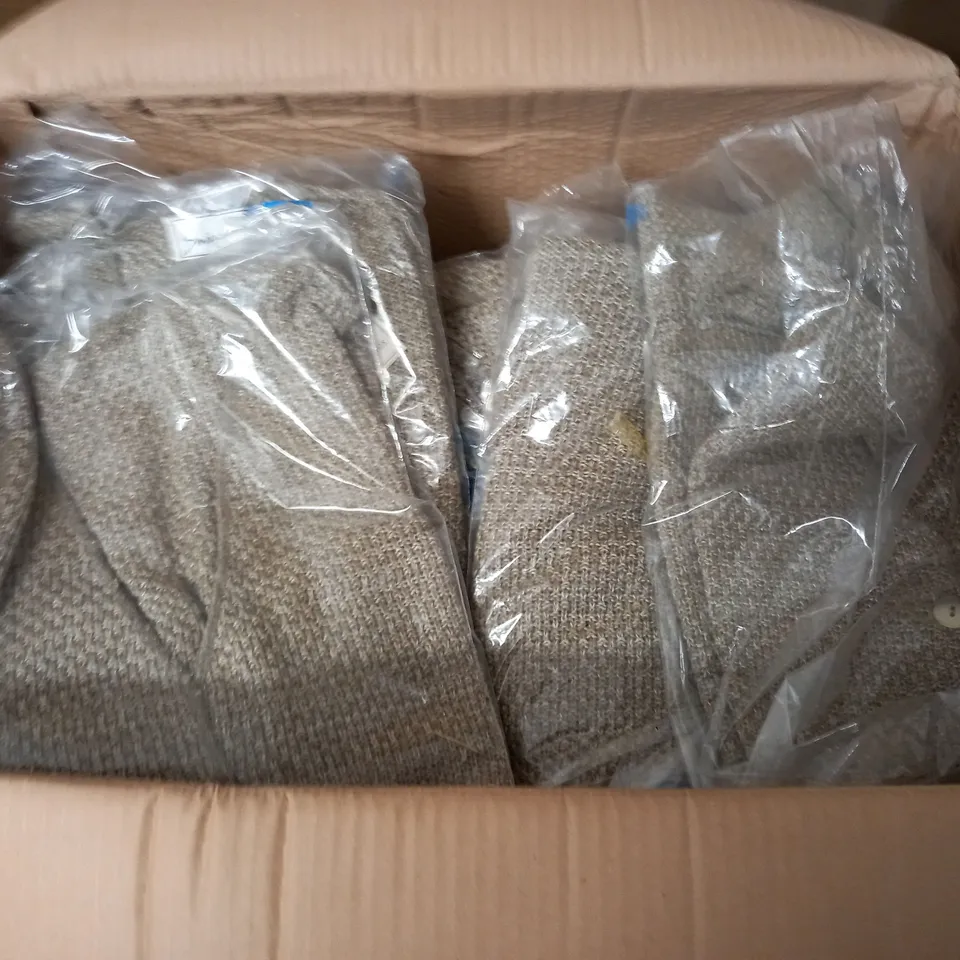 LOT OF APPROXIMATELY 29 BUTTON THROUGH WAIST COATS - SIZE UNSPECIFIED