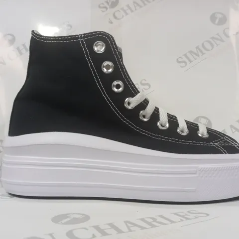 PAIR OF CONVERSE ALL STAR PLATFORM SHOES IN BLACK UK SIZE 6.5