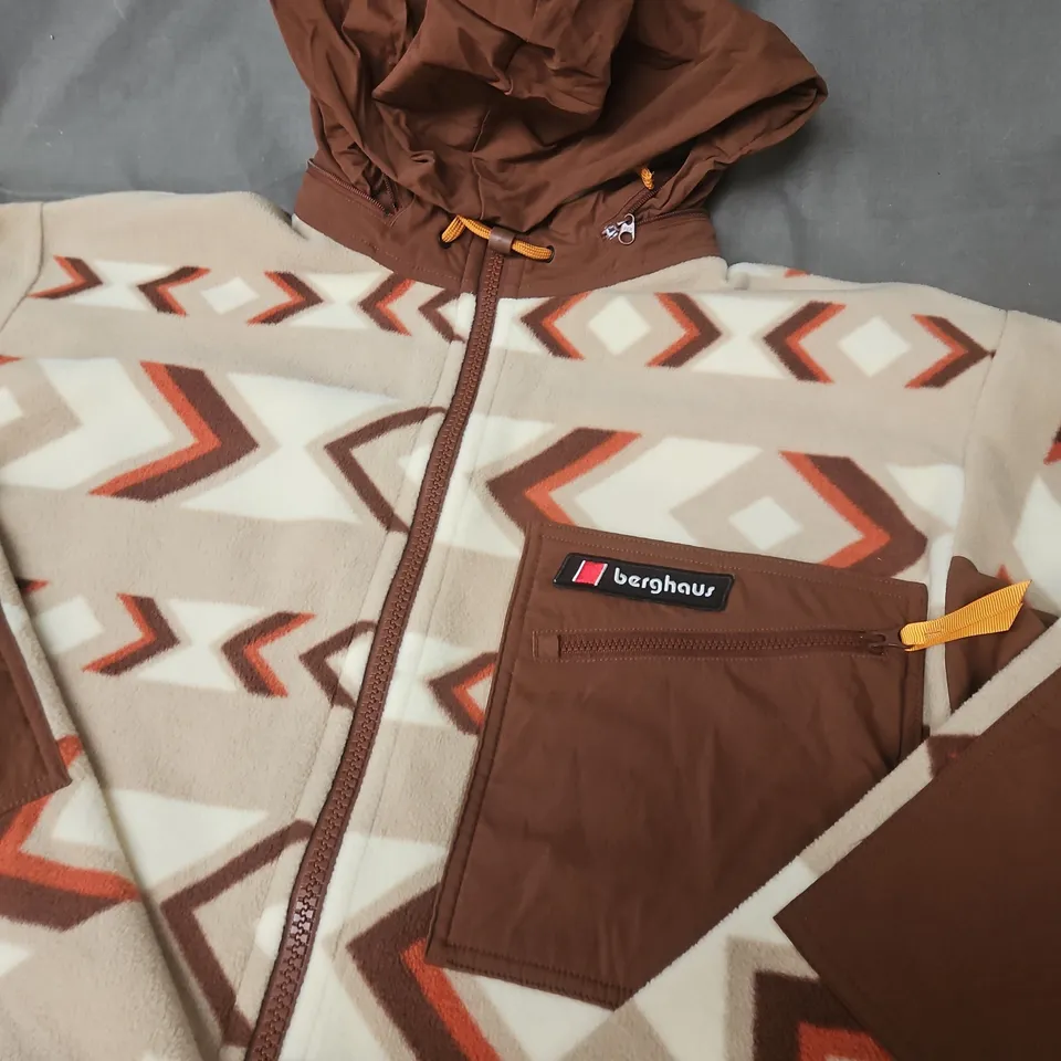 BERGHAUS FLEECE JACKET - SIZE XL