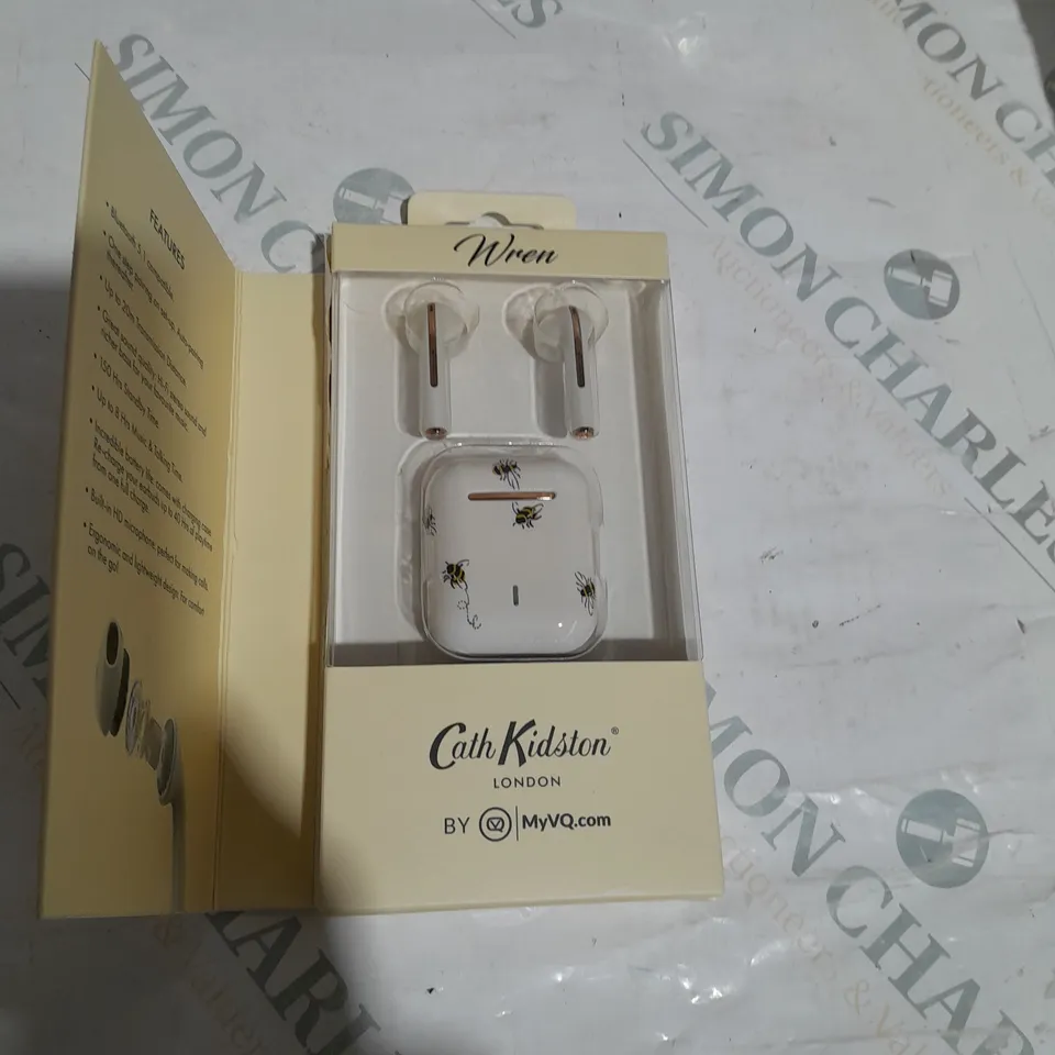 BOXED CATH KIDSTON WREN WIRELESS BLUETOOTH EARBUDS - BEES