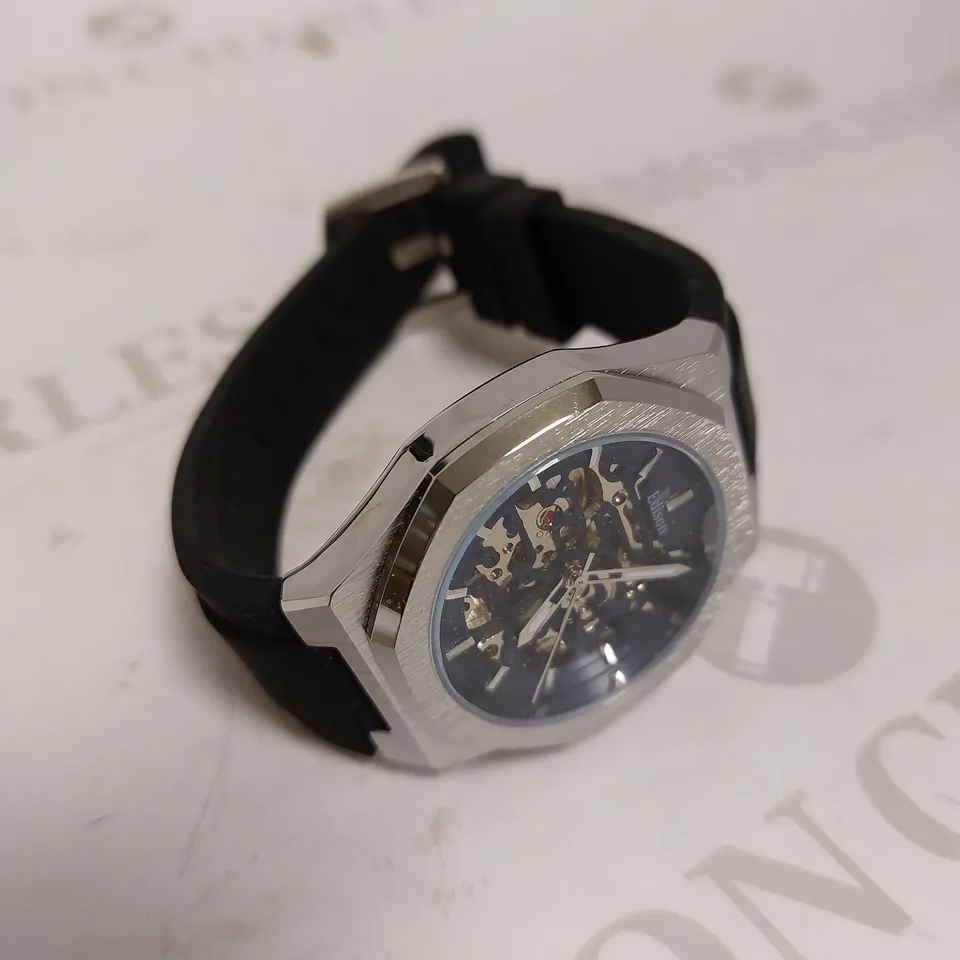 MENS EDISON DUEL GIFT BOX – 2X WATCHES INCLUDED – BRAND NEW – AUTOMATIC MOVEMENT- LEATHER STRAP